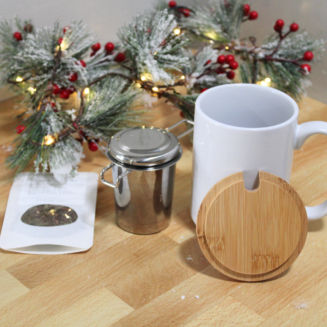 Christmas 4-Piece Tea Set